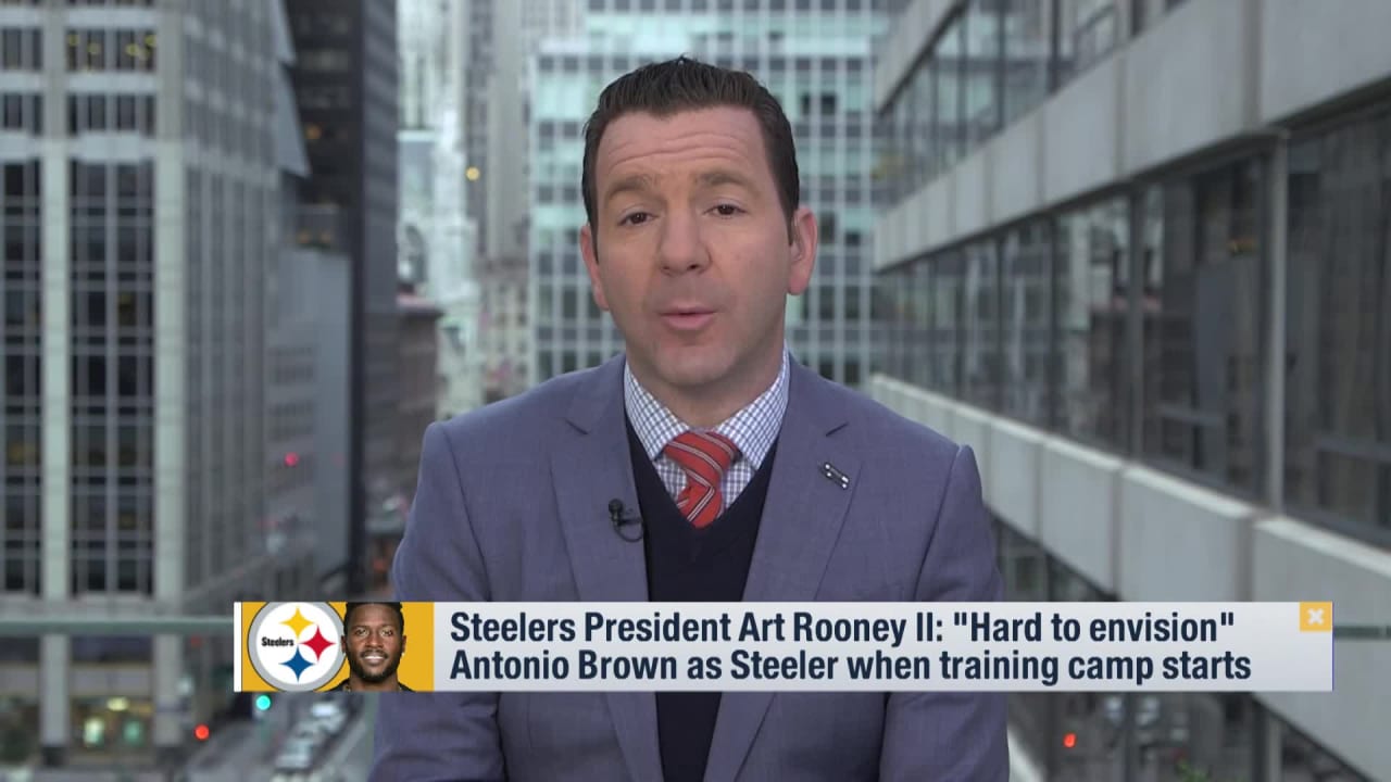 Art Rooney II: 'Hard to envision' Antonio Brown being with