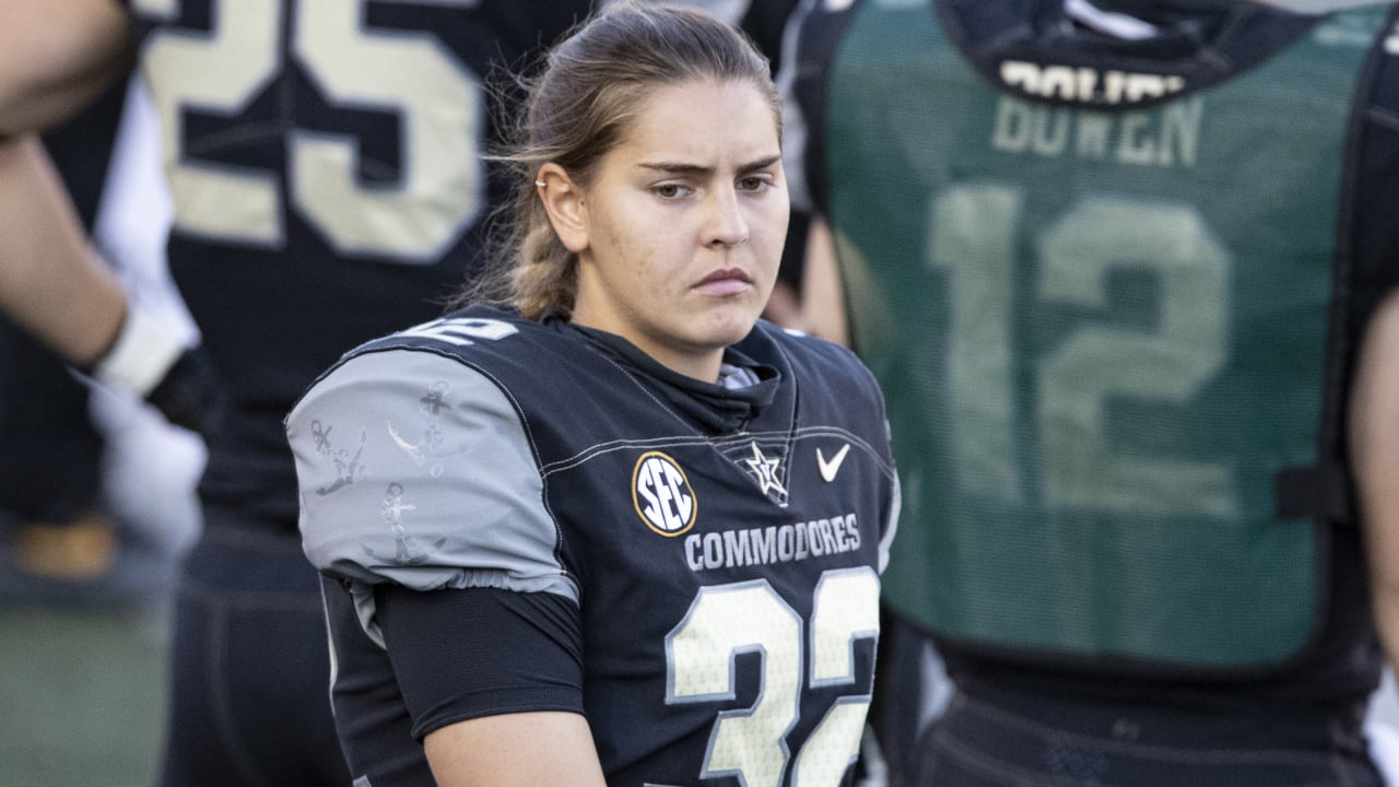 Vanderbilt's Sarah Fuller becomes first woman to score in a Power