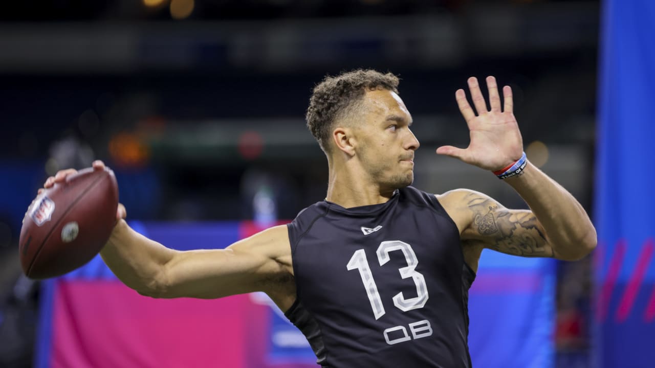 Desmond Ridder's FULL 2022 NFL Scouting Combine Workout 