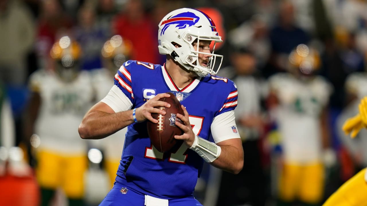 Josh Allen improvises touchdown pass to Dawson Knox - NBC Sports