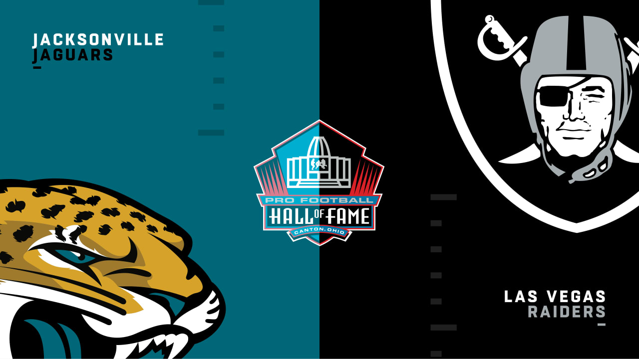 Raiders, Jaguars opening 2022 season in Hall of Fame Game