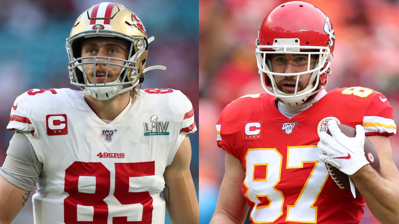 San Francisco 49ers tight end Kittle and Kansas