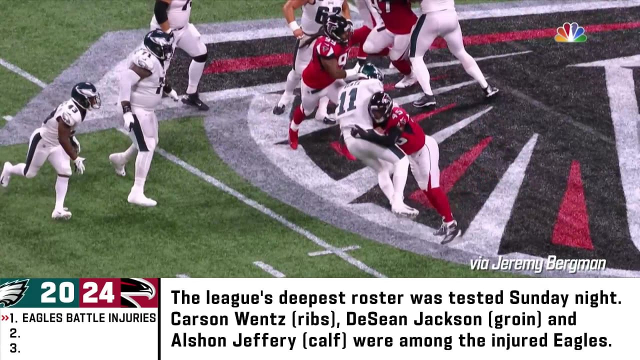 Alshon Jeffery beats Jaire Alexander for TD in return to lineup