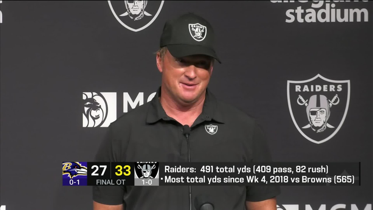 Raiders' Jon Gruden has high praise for Darren Waller: 'He's the best player  I've ever coached'