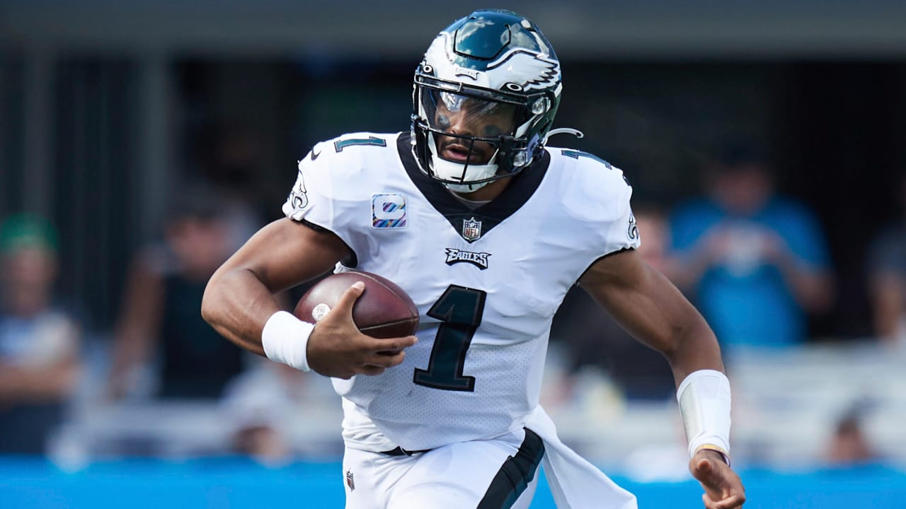 Philadelphia Eagles quarterback Jalen Hurts&#39; best plays vs. Panthers | Week  5