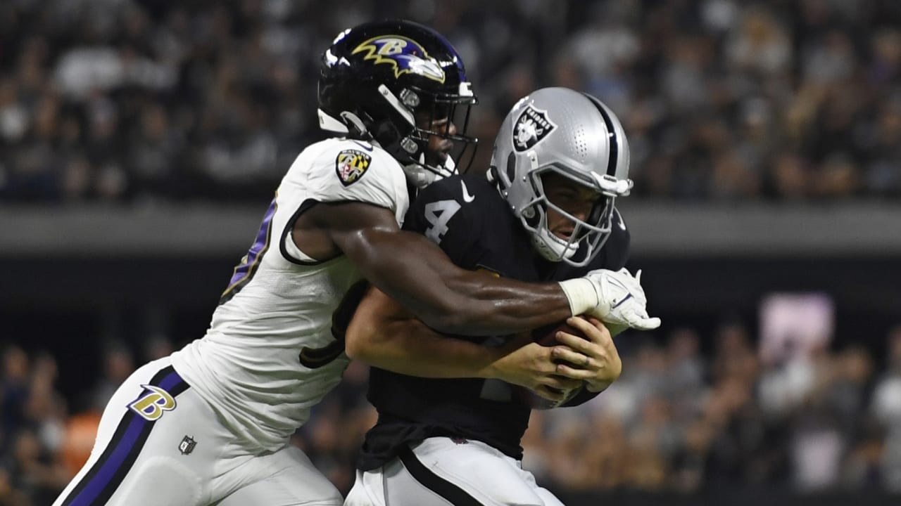 Linebacker Odafe Oweh's first NFL sack comes at key time for Baltimore ...