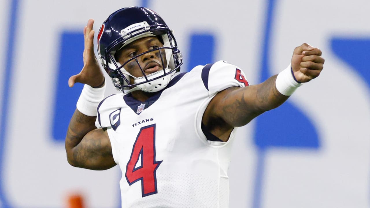 Watson throws 4 TDs as Texans carve up Lions on Thanksgiving