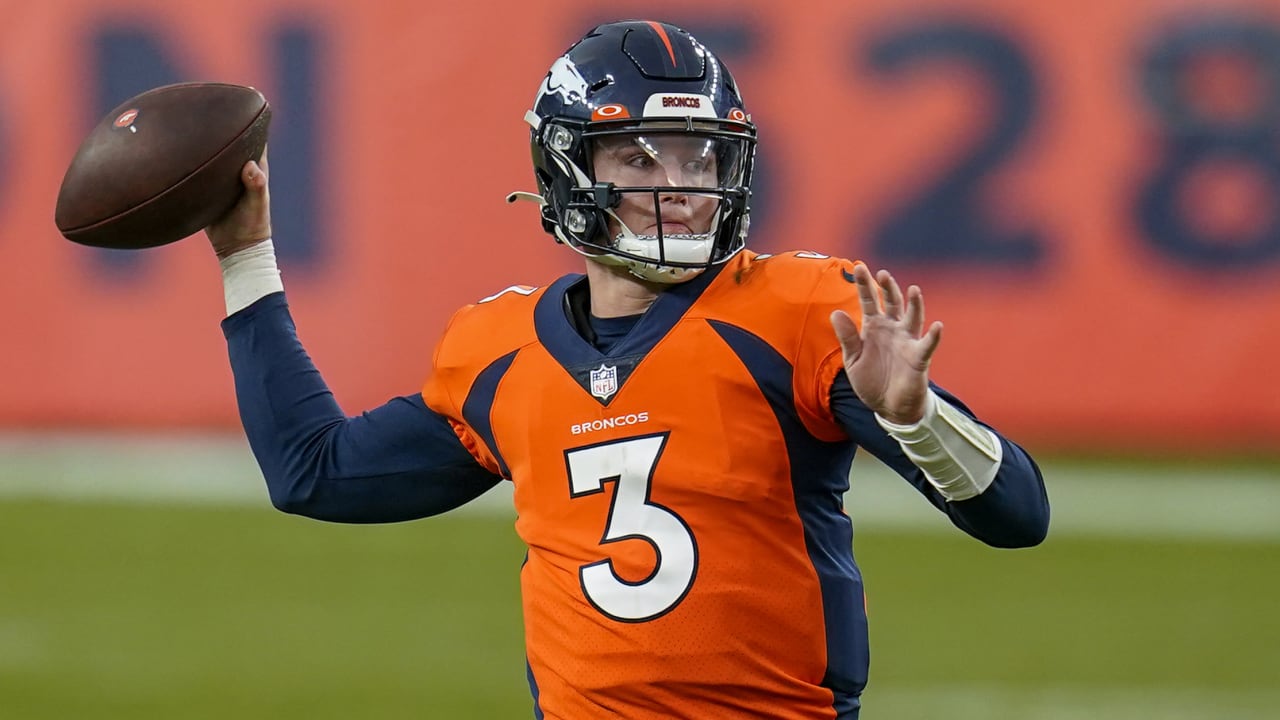 Broncos 'like the trek' Drew Lock is undertaking as he aims to prove he's  Denver's guy in 2021