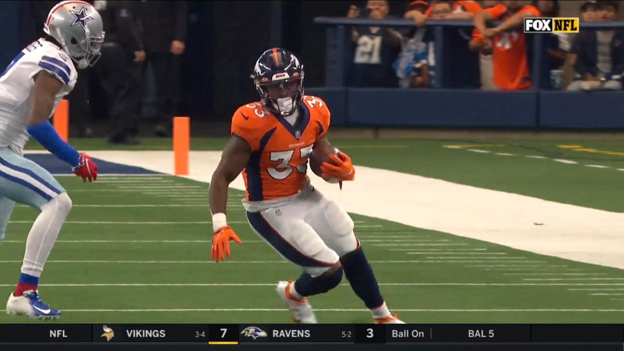 Denver Broncos Running Back Javonte Williams Shows Off His Speed On 17 ...