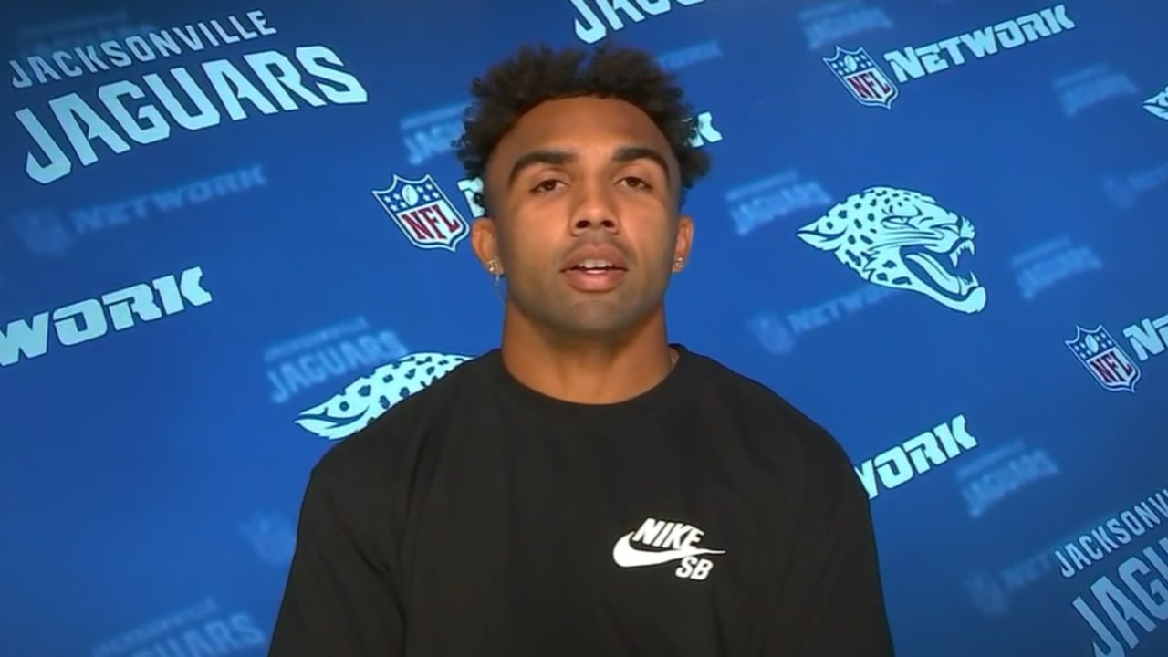 Wide receiver Christian Kirk discusses what it meant for Jacksonville  Jaguars to commit big contract, head coach Doug Pederson's coaching style