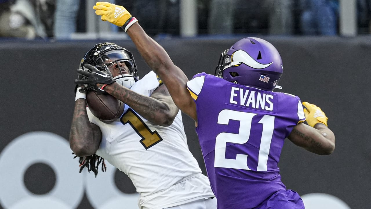 New Orleans Saints wide receiver Marquez Callaway (1) in action during an  NFL football game against