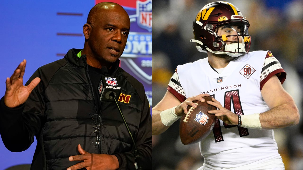 Washington Commanders GM Martin Mayhew Has 'Confidence And Belief' In Sam  Howell - Sports Illustrated Washington Football News, Analysis and More