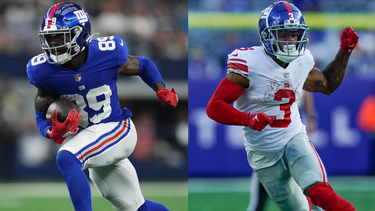 Giants WRs Kadarius Toney, Sterling Shepard active vs. Chiefs