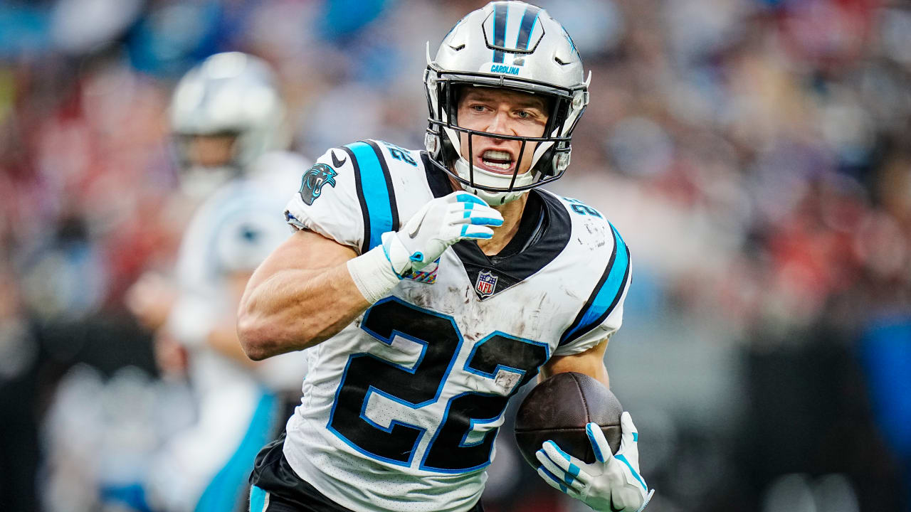 Panthers running game has improved since McCaffrey trade