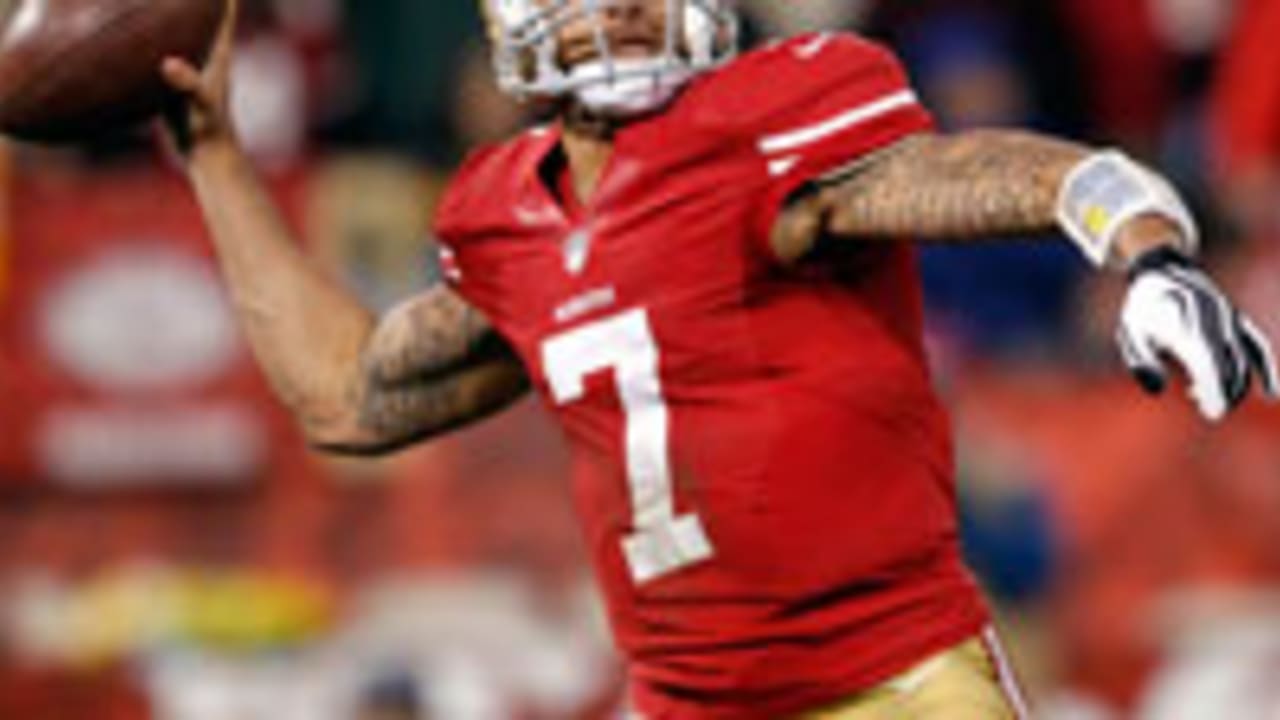 Colin Kaepernick's Game-Worn 49ers Jersey from 2013 NFL Playoffs