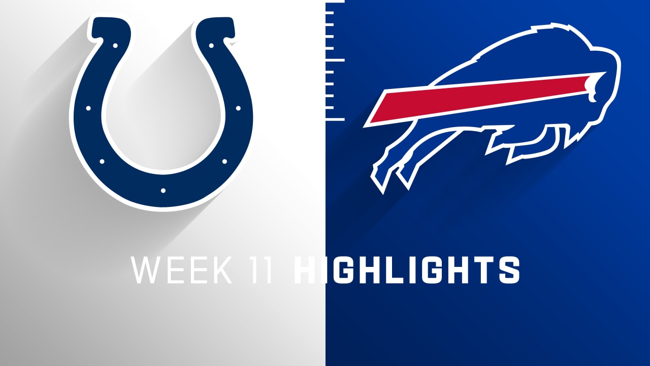 Indianapolis Colts vs. Buffalo Bills highlights Week 11