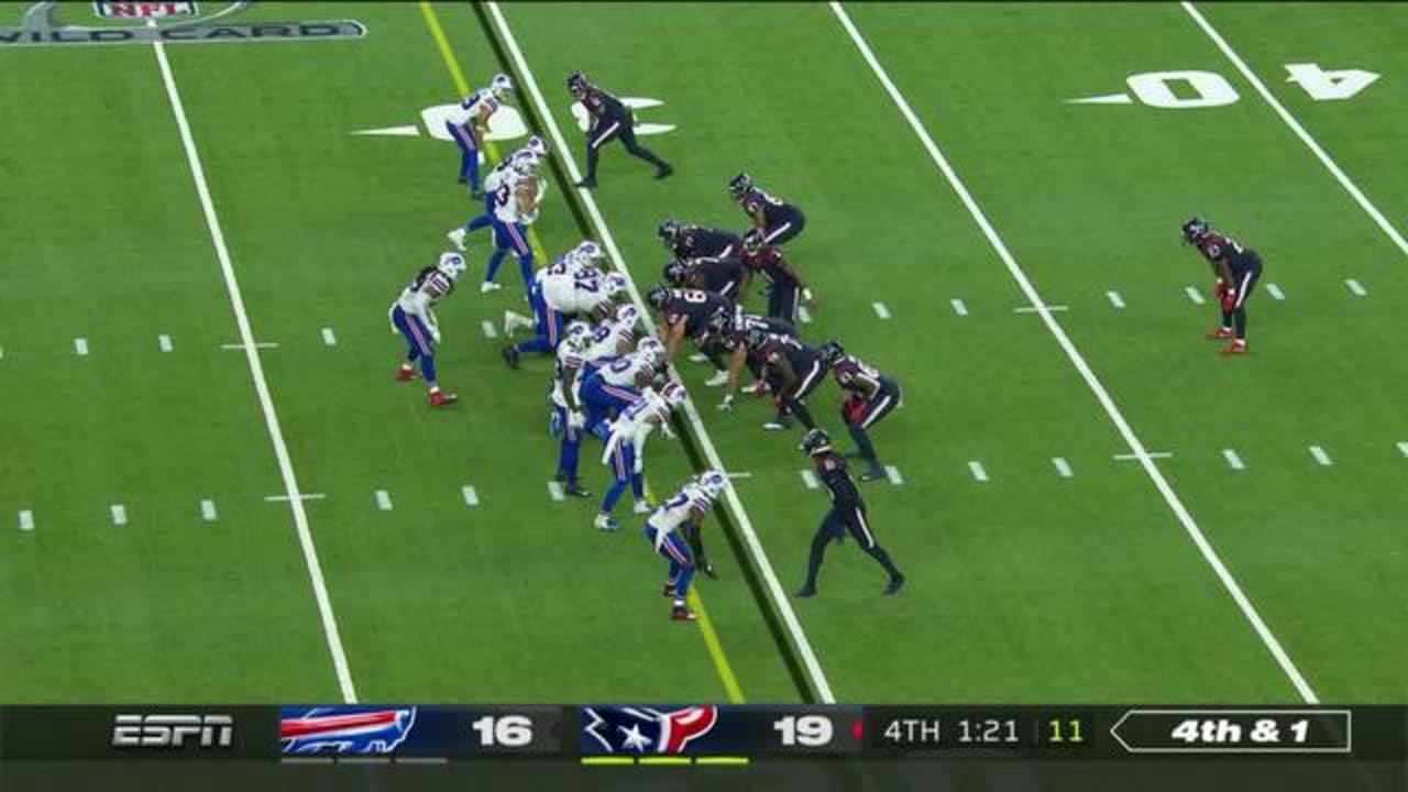 Bills STUFF Deshaun Watson's QB sneak for key fourth-down stop