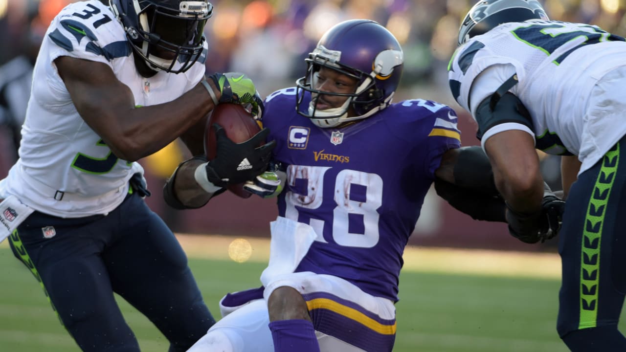 Seahawks opponent outlook: Vikings' Adrian Peterson dealing with back  injury entering postseason