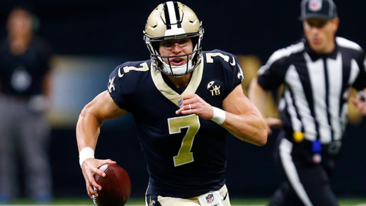 Saints backup QB Taysom Hill turns on jets on huge kickoff return