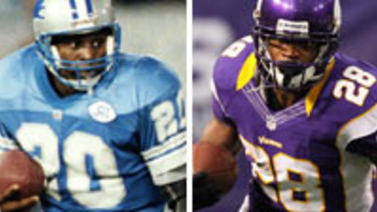 Madden 25 Cover Vote Finals: Adrian Peterson or Barry Sanders?