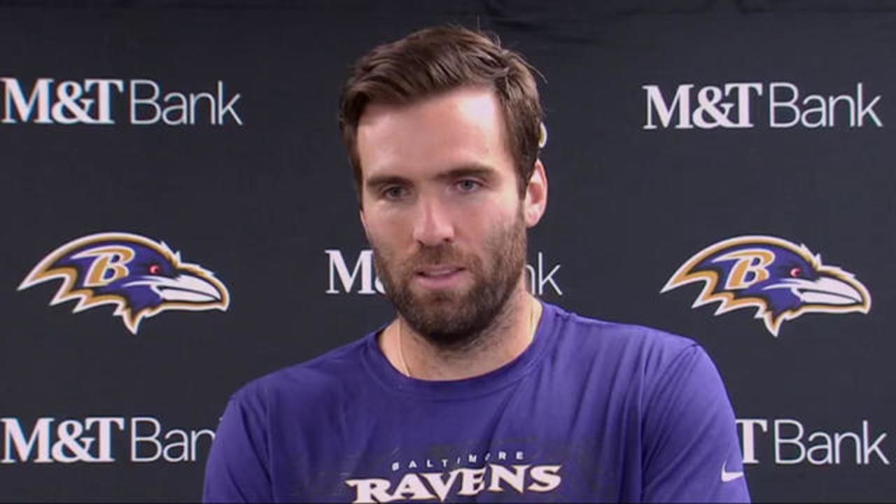 Baltimore Ravens quarterback Joe Flacco on Week 4 win vs. Pittsburgh