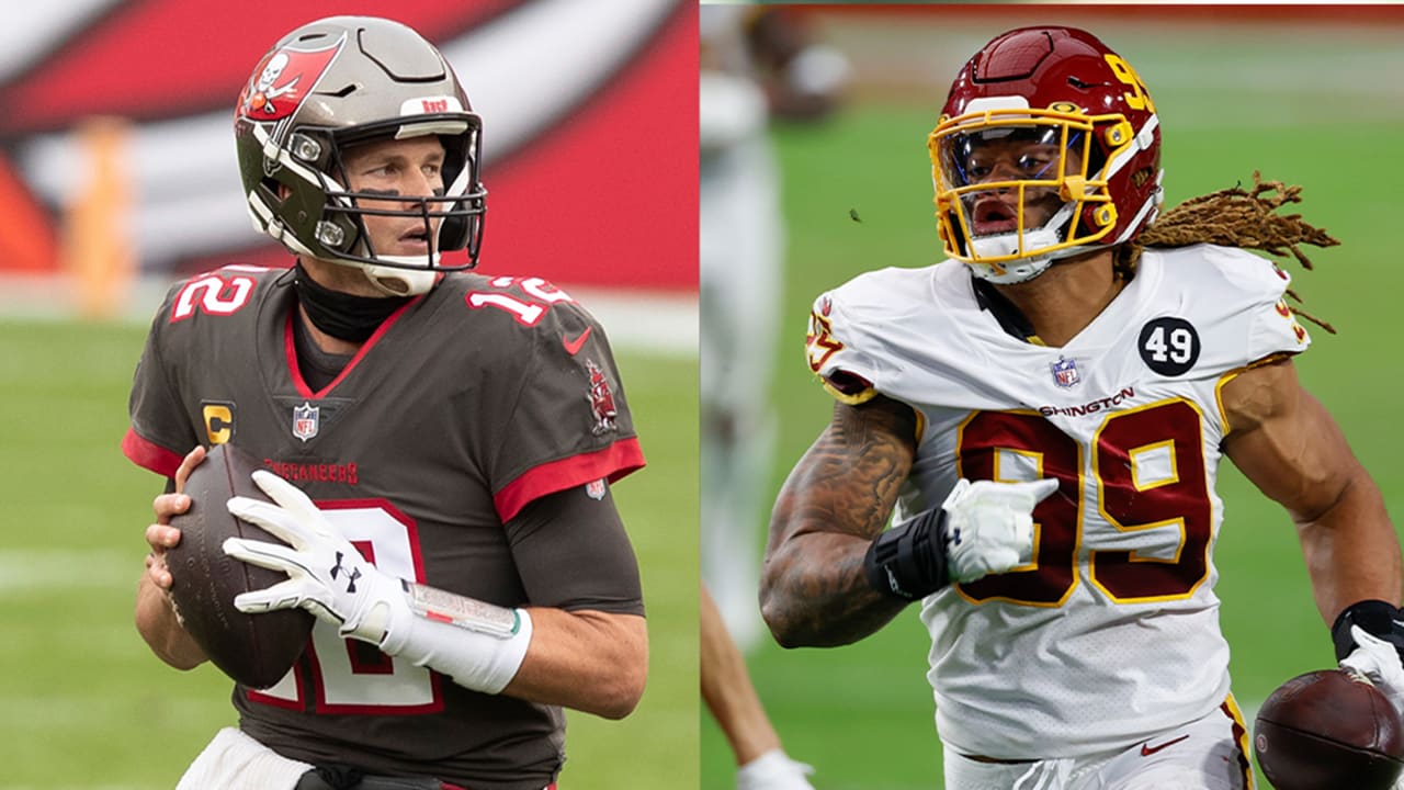 Brady vs. Young showdown highlights Buccaneers at Washington - The