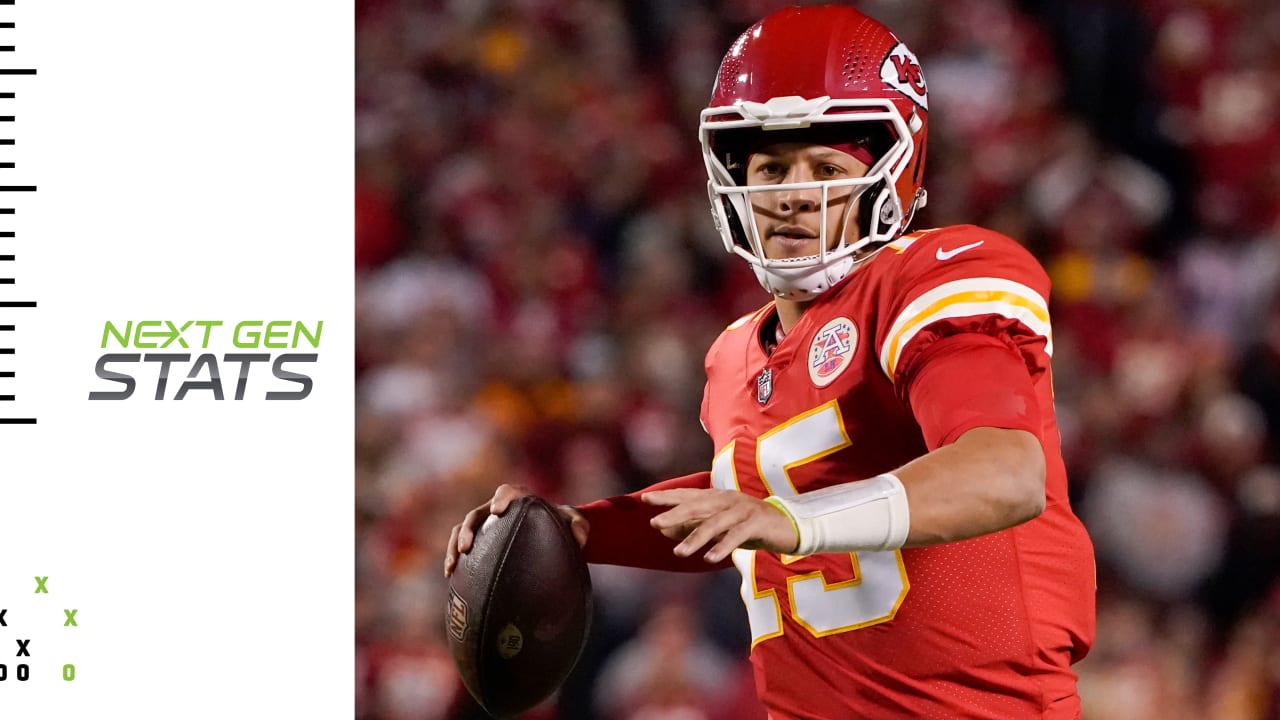 Next Gen Stats Kansas City Chiefs' quarterback Patrick Mahomes’ 3 most