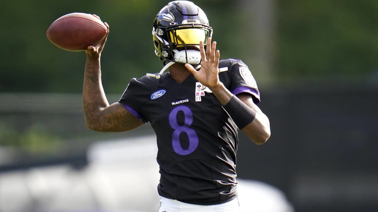lamar jackson practice jersey