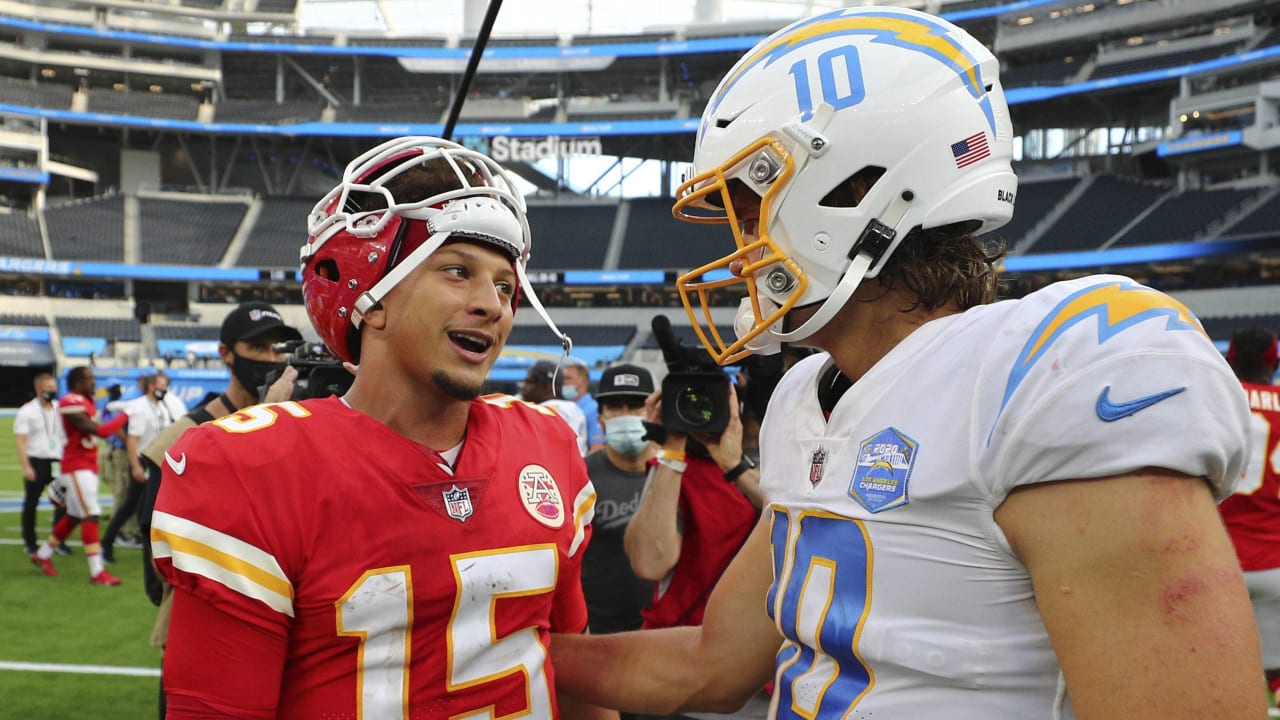 Chargers' Herbert, Chiefs' Mahomes Have Made NFL History