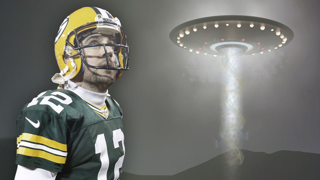 670 The Score on Twitter: Packers QB Aaron Rodgers believes he saw aliens  in New Jersey.   / Twitter