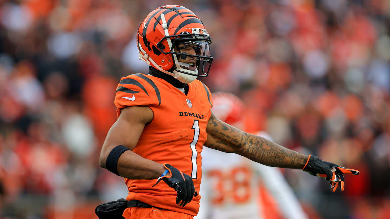 Cincinnati Bengals wide receiver Ja'Marr Chase's 30yard gain on 3rd