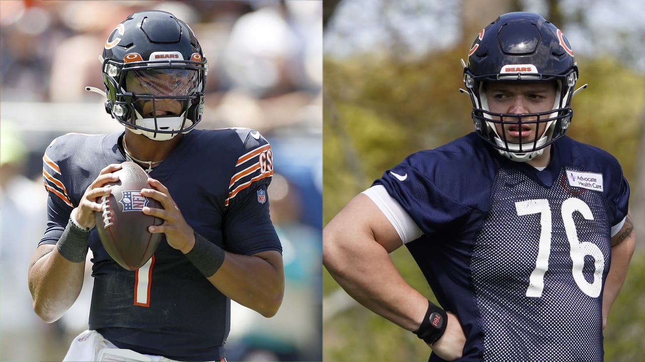 Bears rookie OT Teven Jenkins to undergo back surgery; Justin Fields  dealing with groin issue