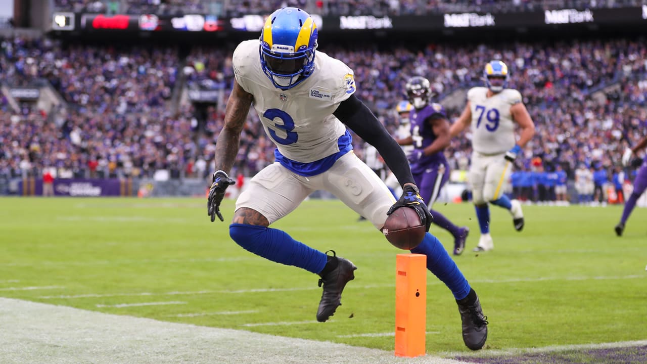 Highlights: Rams WR Odell Beckham Jr. reaches over the goal line for  game-winning touchdown vs. Ravens in Week 17