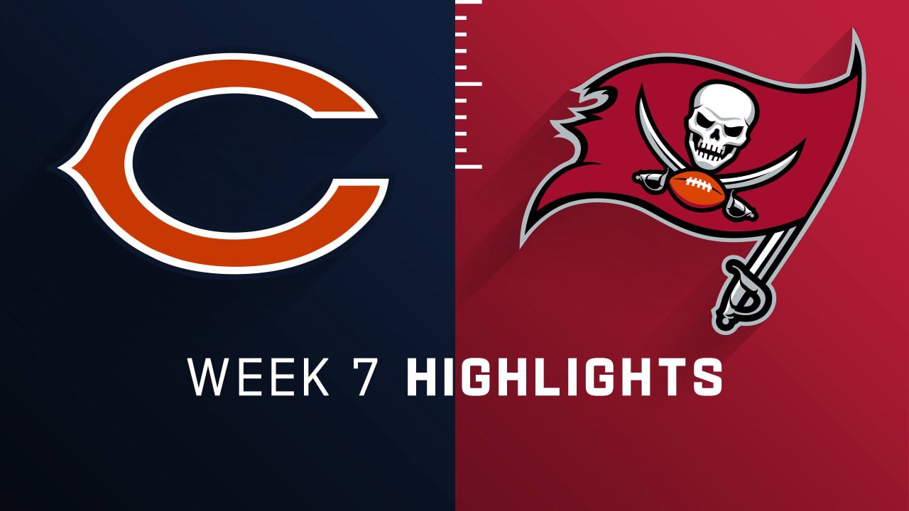 Chicago Bears Vs. Tampa Bay Buccaneers Highlights | Week 7