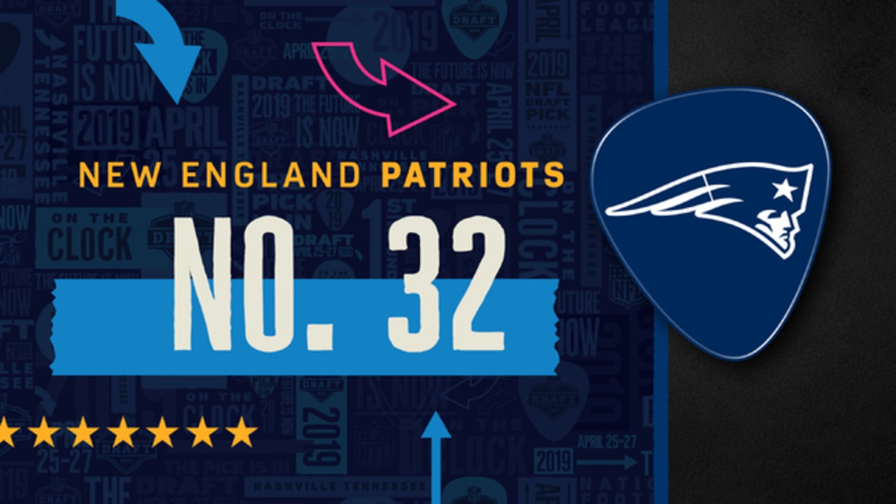 New England Patriots pick No. 32 Mock Draft Live