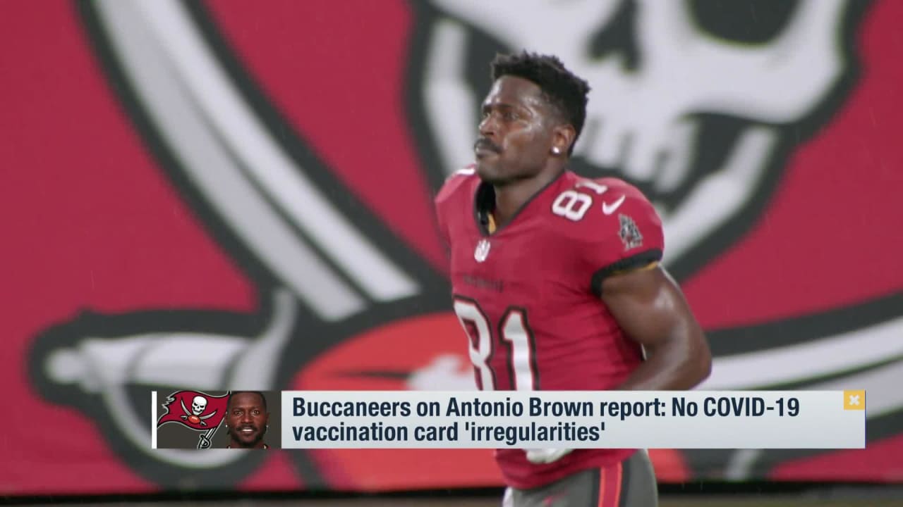 Tampa Bay Bucs' Antonio Brown accused of obtaining fake