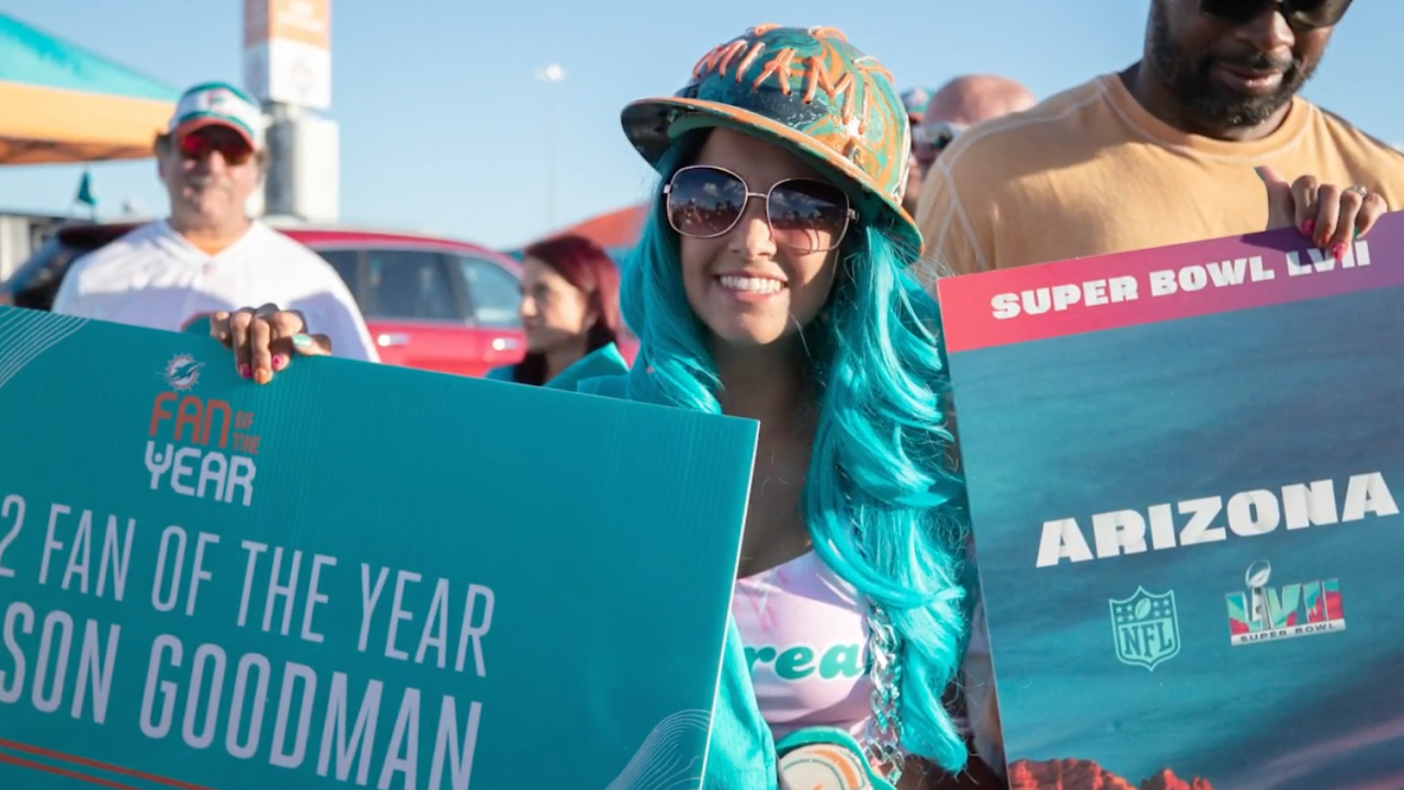 Allison Goodman- 2022 Dolphins Fan of the Year Nominee