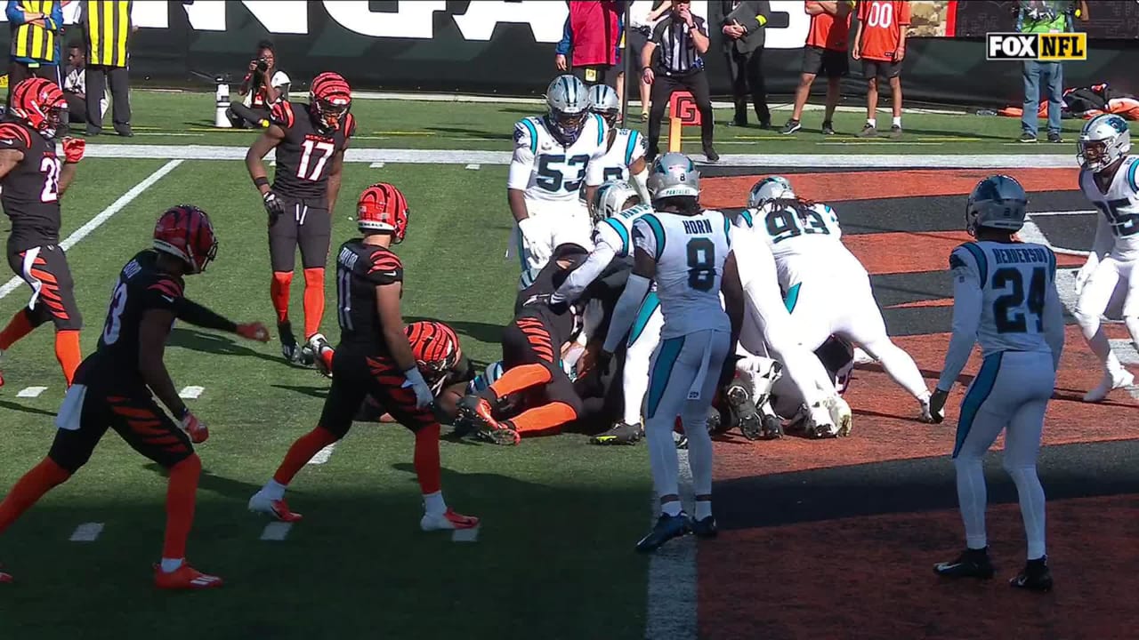 Cincinnati Bengals' top plays vs. Carolina Panthers Week 9