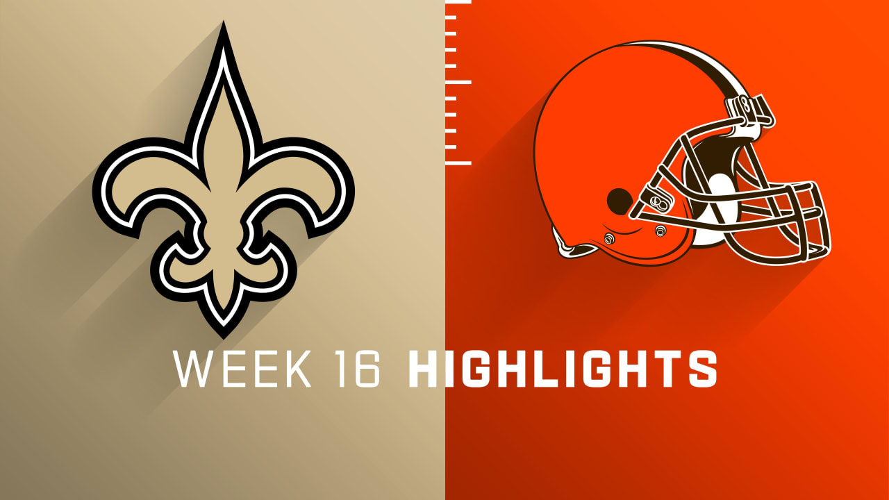 New Orleans Saints vs. Cleveland Browns highlights