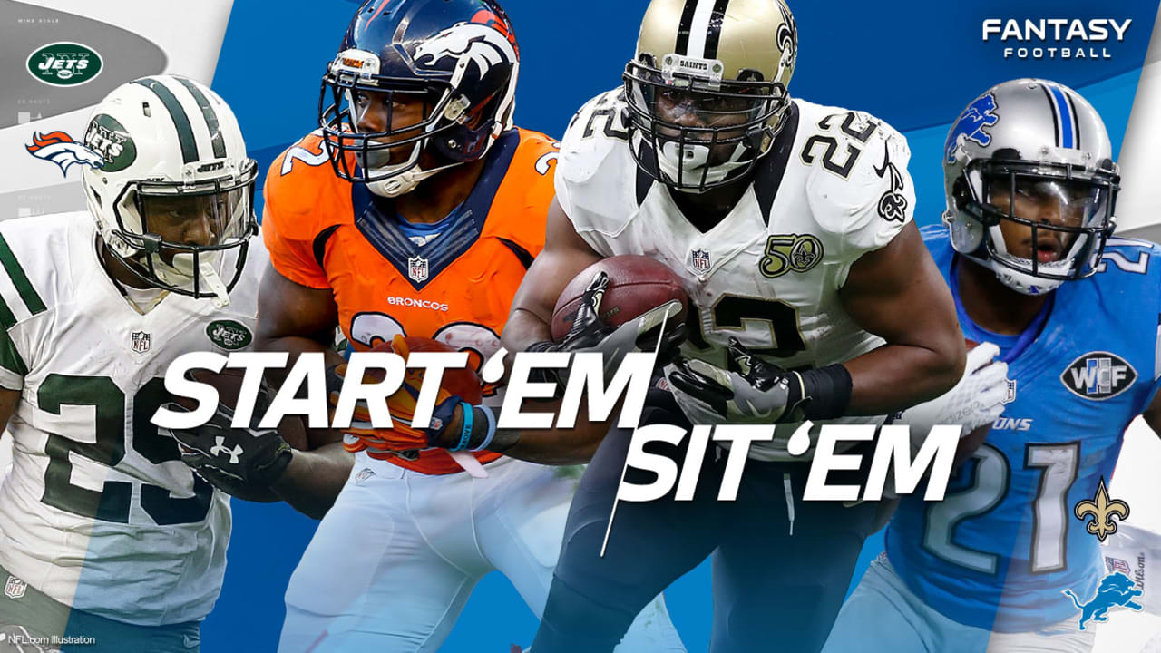 Start 'Em, Sit 'Em Week 1: Running backs