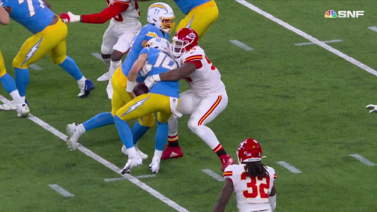 Kansas City Chiefs defensive tackle Chris Jones' clutch sack of