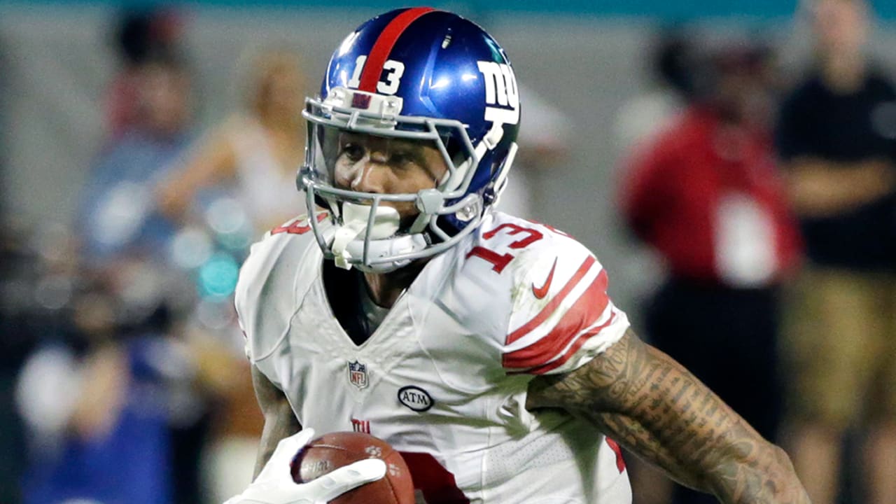 Odell Beckham Jr. suits up for first time in 16 months as Ravens