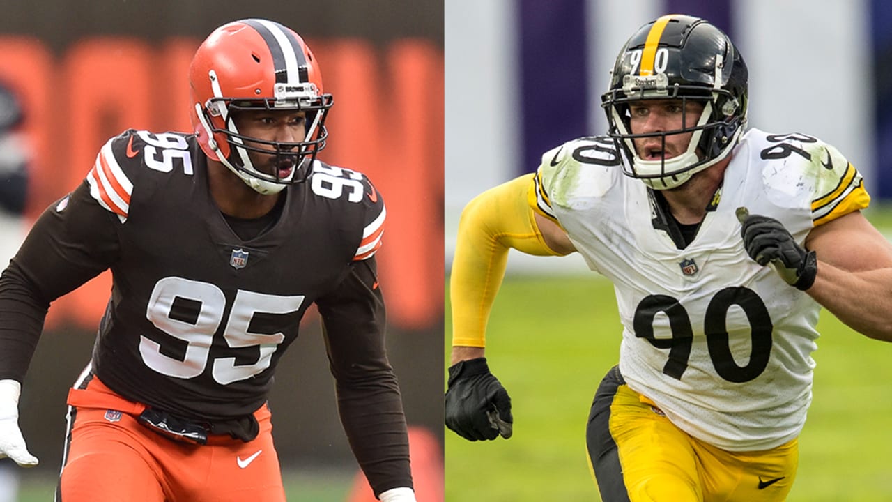 Myles Garrett and T.J. Watt are both 'one of ones.' Monday night