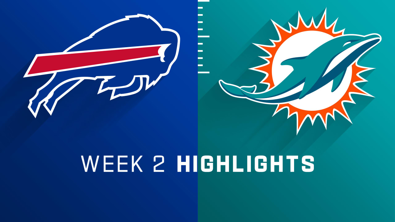 Bills vs. Dolphins Week 2 Highlights
