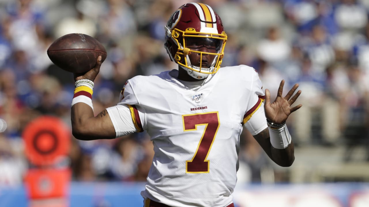 Every throw from Dwayne Haskins' NFL debut Week 4, 2019