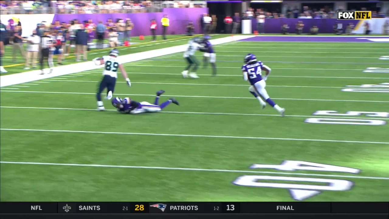 Seattle Seahawks Tight End Will Dissly Breaks Loose For Big 39-yard ...