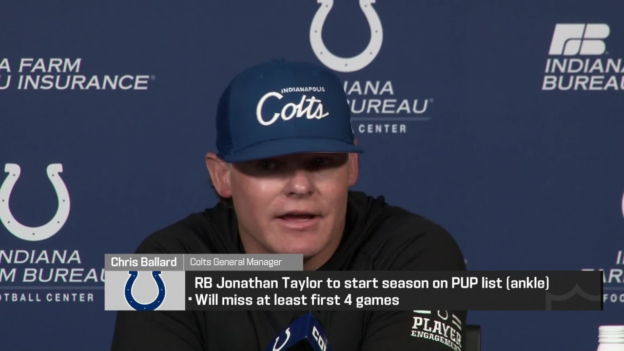 We'll let it play out': Colts Chris Ballard loves Jonathan Taylor, won't  commit to contract