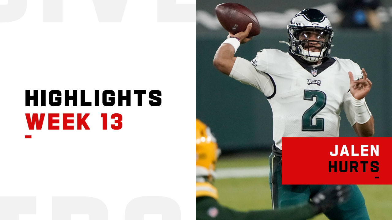 Every Philadelphia Eagles quarterback Jalen Hurts play vs. the Green