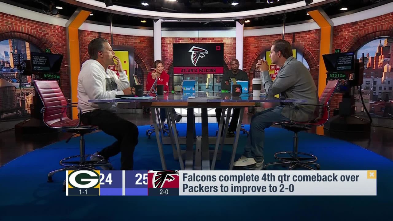 GMFB' reacts to Atlanta Falcons fourth quarter comeback against