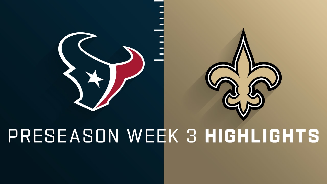 What channel is Texans vs. Saints on today? Time, TV schedule, live stream  for NFL Week 3 preseason game